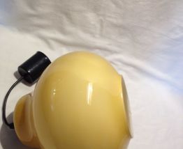 Suspension opaline vintage