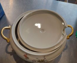 soupière,porcelaine de limoges