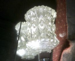 MIROIR  AVEC APPLIQUES DIAMANT