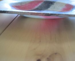 5 raviers  en verre peinte main décor unique    