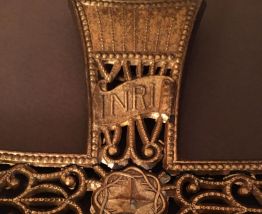 Crucifix du Christ en laiton