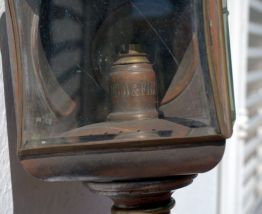 Lanterne calèche phaeton fiacre 19ème siècle