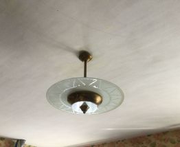 Suspension Art Déco vers 1930