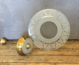 Suspension Art Déco vers 1930