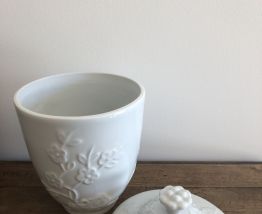 Pot porcelaine blanche Limoges