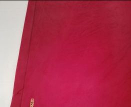 Protège cahier/livre cuir rouge et or 