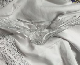 JOLIE COUPE A FRUIT EN CRISTAL ART DECO