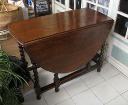 Table Gâte-Légitime Anglaise XVIII° Siècle