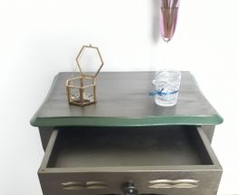 Chevet vintage relooké