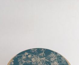 Guéridon vintage relooké