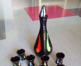 service  à liqueur Vallauris