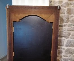 Miroir bois ancien