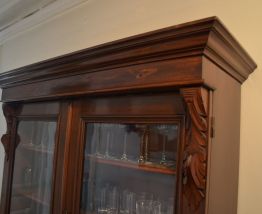 Bibliothèque Anglaise Acajou 19è siècle