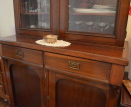 Bibliothèque Anglaise Acajou 19è siècle