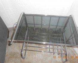 Table basse  en verre fumé