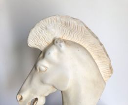Vends statue tête de cheval