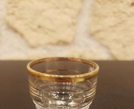 Lot de 6 verres à liqueur pied étoile