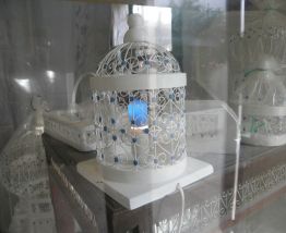 Lampe à poser  Cage oiseau Sidi bousaid 