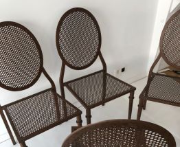 4 CHAISES MARY DE CHEZ FLAMANT