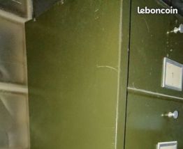 Meuble clapier staford vintage industriel