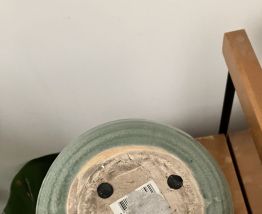 Pot à fleurs artisanal vintage