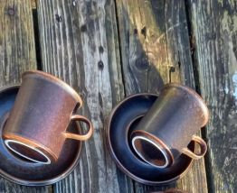 6 tasses Arabia Ruska