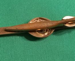 Pince à cravate d'officier US Marine Corps.