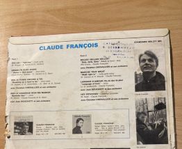 Claude François Vinyle 33T Dis lui 1963