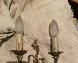 Applique laiton style Louis Philippe 