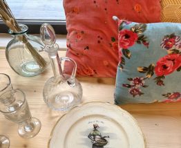 4 Assiettes vintage "Métiers du Vieux Paris"