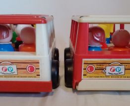 Fisher Price "Mini Bus" Lot de 2