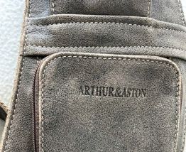 Sac bandouillère  CUIR NATUREL