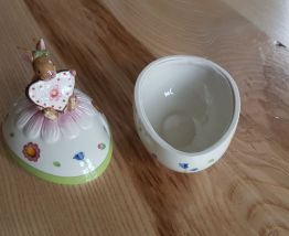 vends bonbonniere lapin villeroy bosch