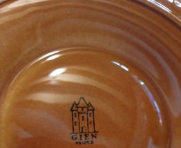 Service Majolica à artichaut en Barbotine