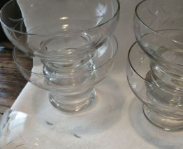 Lot de 10 coupes à champagne