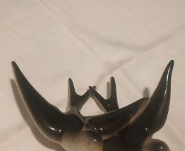 Hirondelles en céramique 