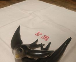 Hirondelles en céramique 