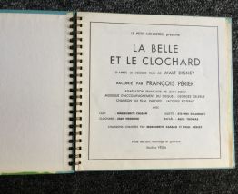 Disque livre «  la belle et le clochard » de W.Disney 