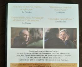 Dvd film intitulé Amour