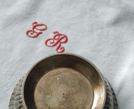 Coupe métal argenté 