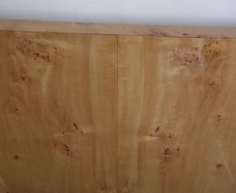 TÊTE DE LIT ART DECO est en loup d’orme