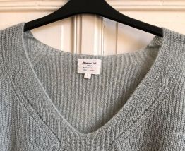 Pull col V mohair de Maison 123