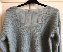 Pull col V mohair de Maison 123