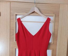 (A) Vestido de fiesta talla 38 Cocktel Green Coast