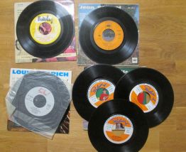Vinyles 6 Disques 45 Tours Jean Segurel - Louis Ledrich 