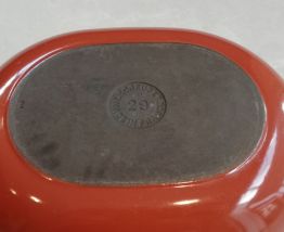 Le creuset plat fonte émaillé 