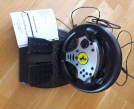 Volant ps3 pc Ferrari thrustmaster challenge wheel Thrustmas