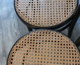 Lot de 2 chaises cannage
