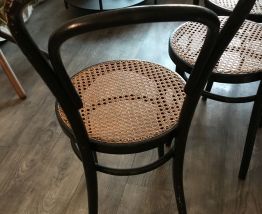 Lot de 2 chaises cannage