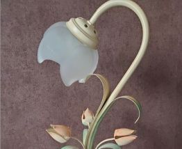 Lampe de chevet fleur
